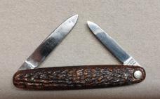 Press Button Knife Co model 100 with etch