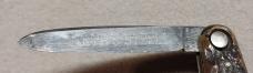 Press Button Knife Co model 100 with etch