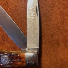Camillus USA National Knife Collectors Association Trapper, 1988