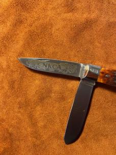 Camillus USA National Knife Collectors Association Trapper, 1988