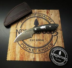 Northwoods Fall Creek Fixed Blade Carbon Fiber Great Eastern Cutlery