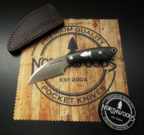 Northwoods Fall Creek Fixed Blade Carbon Fiber Great Eastern Cutlery