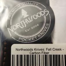 Northwoods Fall Creek Fixed Blade Carbon Fiber Great Eastern Cutlery