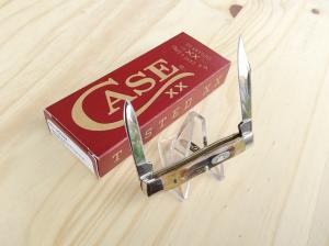 Case Cutlery Small Pen Knife Brown Stag Bone - New