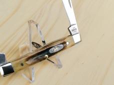 Case Cutlery Small Pen Knife Brown Stag Bone - New