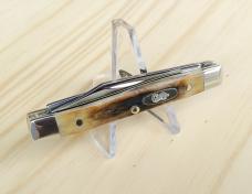 Case Cutlery Small Pen Knife Brown Stag Bone - New