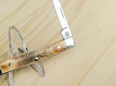 Case Cutlery Small Pen Knife Brown Stag Bone - New