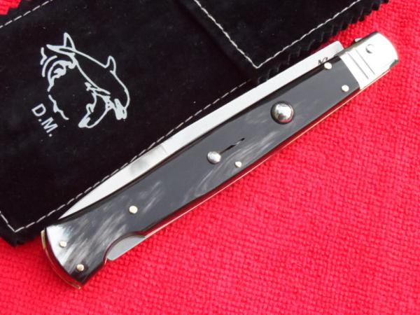 New 11" 5mm Dibon & Mariani Italian Switchblade Brazilian horn LE only 80 made III