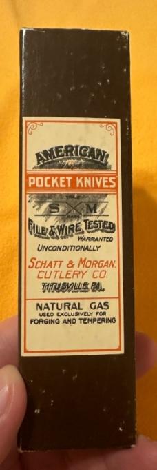 1994 Schatt & Morgan by Queen Swell Center Lockback Hunter w/Amazing Stag Handles. 1 of 600. Mint!
