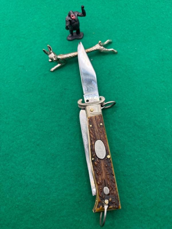 Vintage LePre Two Blade Stag Camper Ring Pull