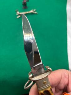 Vintage LePre Two Blade Stag Camper Ring Pull