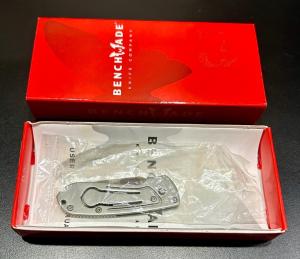 Rare Vintage Benchmade "BENCHMITE II" Manual Folding-Blade Pocket Knife