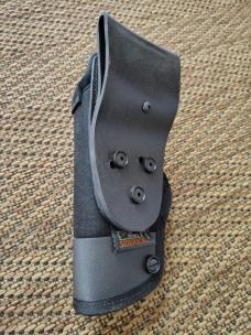 Uncle Mikes 9821-1 RH Duty Pistol Holster Jacket Slot Model for Glock 17 and 19
