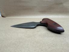 Push Knife and Sheath Signed
