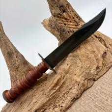 Case XX USA USMC Marine Corps Bowie Combat Survival Hunting Hunter Knife /Sheath