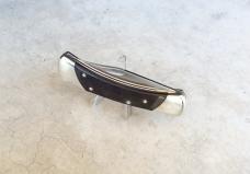 Buck 111 Folding Hunter - 2025 Stealth Run #009 - Genuine Ebony Handle MagnaCut Blade - New