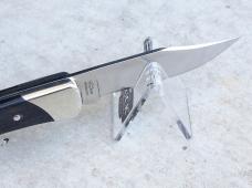 Buck 111 Folding Hunter - 2025 Stealth Run #009 - Genuine Ebony Handle MagnaCut Blade - New