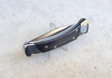 Buck 111 Folding Hunter - 2025 Stealth Run #009 - Genuine Ebony Handle MagnaCut Blade - New