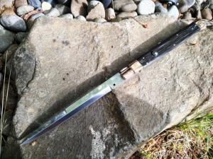 Custom 13 inch Picklock with Copper and Dark horn by Rubens Blades
