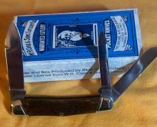 1990 Case Tested XX 630109 Bow Tie Badge Whittler.  3 Blade w/Copy of COA. Mint Condition!
