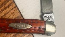 CASE XX RED BONE USED