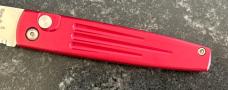 Benchmade Spike Switchblade Knife, Model 1000S, Red Handles, Unused