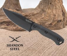 KABAR Becker Harpoon 4.5" Fixed Blade Knife Drop Point w/ Plastic Sheath  BK18BK