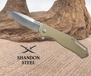 KA-BAR Jarosz Spear Point Flipper, 3.5" Blade, AUS 8A Stainless Steel Knife 7509