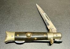 Vintage Valor “False Button” Mini Manual Lockback Stiletto