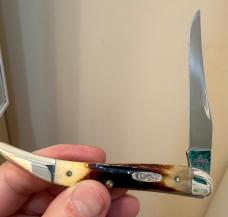 2009 Case XX R510094 Red Stag Medium Toothpick. Beautiful knife in Absolute Mint Condition!