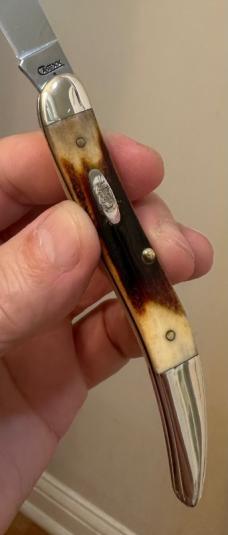 2009 Case XX R510094 Red Stag Medium Toothpick. Beautiful knife in Absolute Mint Condition!