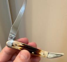 2009 Case XX R510094 Red Stag Medium Toothpick. Beautiful knife in Absolute Mint Condition!