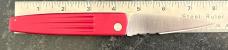 Benchmade Spike Switchblade Knife, Model 1000S, Red Handles, Unused