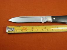 Titusville Cutlery Gaboon Ebony Wood Lexingtonian Coffin Jack Knife Super Rare 1 of 15 COA USA Made