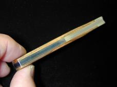 Titusville Cutlery Holy Land Olive Wood Lexingtonian Coffin Jack Knife Rare 1 of 15 COA USA Made