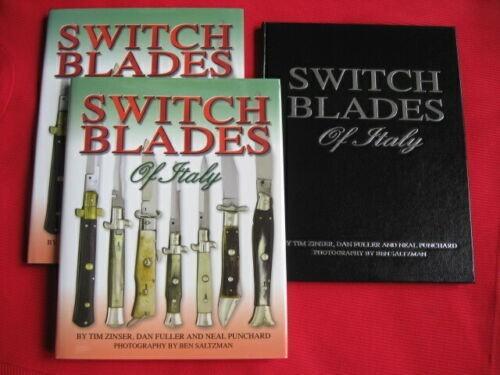 Switchblade Knife Book - SWITCHBLADES OF ITALY - Rare Limited Leather Edition - Signed