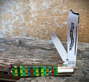 Parker Cut Co One Arm Pillbuster 2 Blade Pocket Knife Christmas Tree Covers