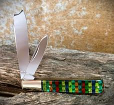 Parker Cut Co One Arm Pillbuster 2 Blade Pocket Knife Christmas Tree Covers
