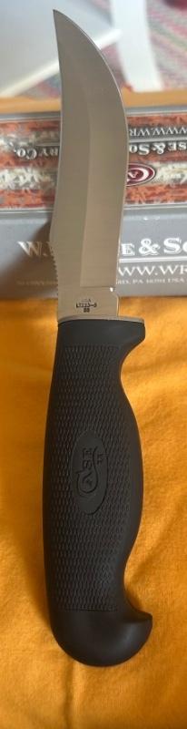 2012 Case black synthetic handled lightweight hunter LT2223-5.  Unused and just like brand new.    