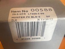 2012 Case black synthetic handled lightweight hunter LT2223-5.  Unused and just like brand new.    