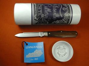 Titusville Cutlery Cocobolo Rosewood Lexingtonian Coffin Jack Knife Rare 1 of 15 COA USA Made