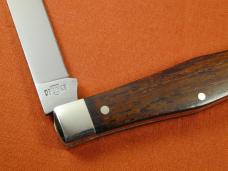 Titusville Cutlery Cocobolo Rosewood Lexingtonian Coffin Jack Knife Rare 1 of 15 COA USA Made