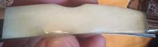 RARE KABAR 1988 #USC88 4 BLADE LARGE CONGRESS SMOOTH BONE KNIFE.  SERIAL # 280. MINT CONDITION!