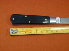 Beaver Falls Cutlery Smooth Ebony Wood Jack Knife from Cooper Cutlery Made in USA EBONY