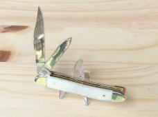 Case Cutlery Medium Texas Jack Smooth White Natural Bone Folding Knife - New