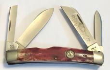 New in Display 1981 Case Smooth Rose Congress and Stockman