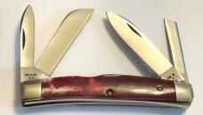 New in Display 1981 Case Smooth Rose Congress and Stockman