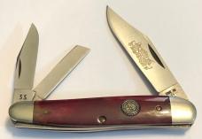 New in Display 1981 Case Smooth Rose Congress and Stockman
