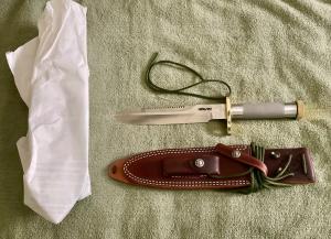Randall Made Knife Model 1 8 - 7 1/2” Attack Survival Knife W/Extras New