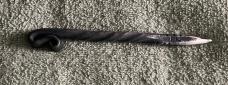 Matthew Lesniewski ML Knives Custom Forged Carry Spike And Pocket Sheath Mint